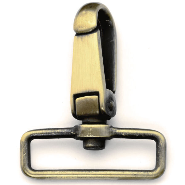 Swivel Snap Hook 40 mm | antique brass
