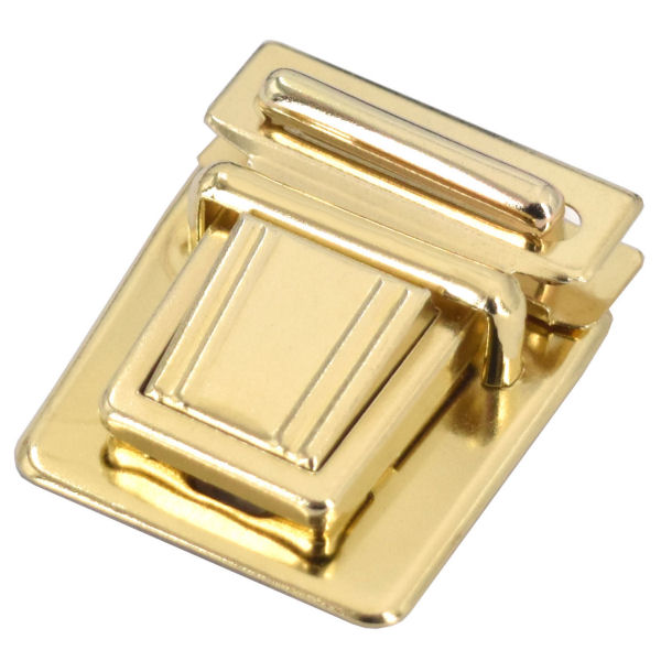 Tucktite fastener 40 x 44 mm, Gold finish