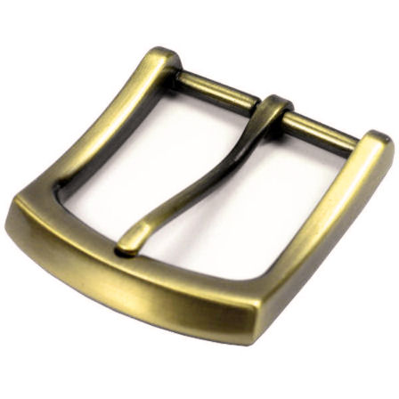 DESIGN-Gürtelschnalle 40mm | altmessing