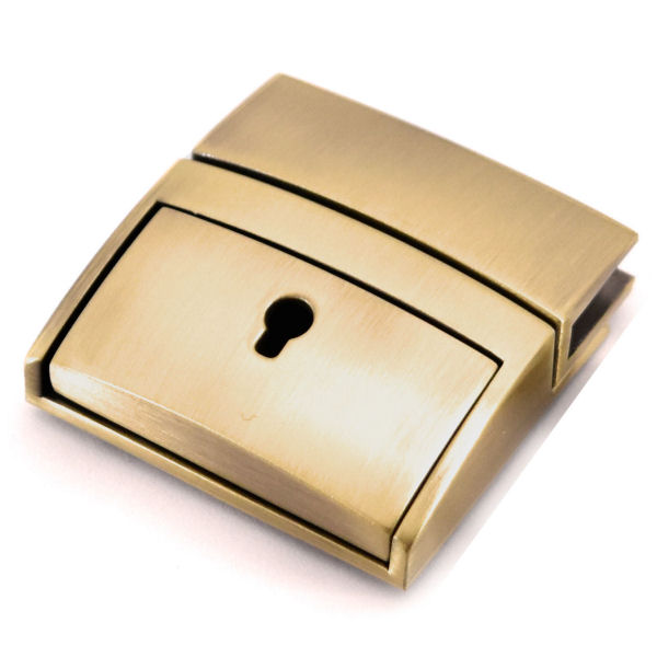 Tucktite fastener in Antique Brass finish