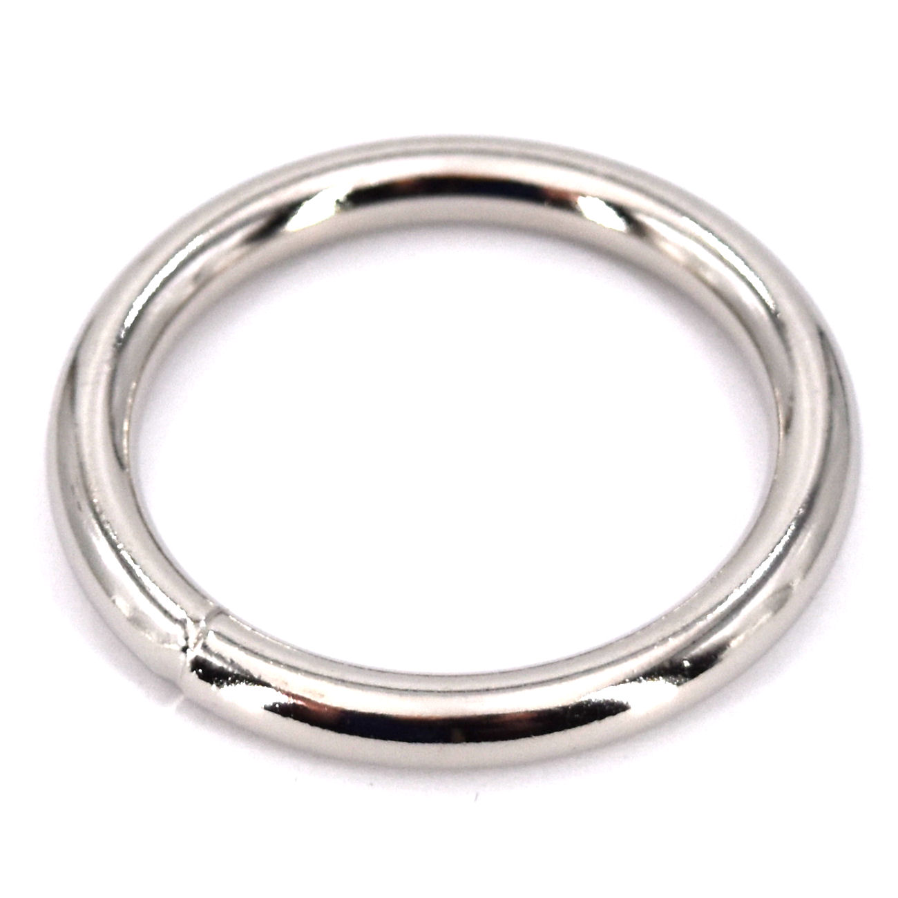 Ring, geschweisst, vernickelt, für 10 mm