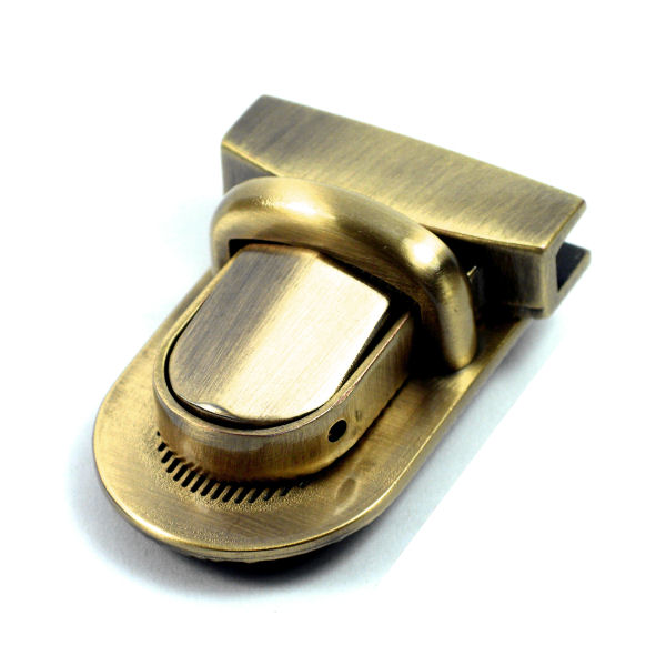 Tucktite fastener in Antique Brass finish