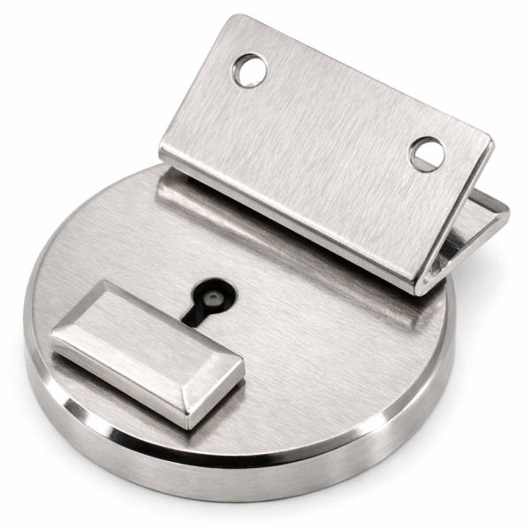 PREMIUM-Mappenschloss nickel sat. | 40 x 40 mm