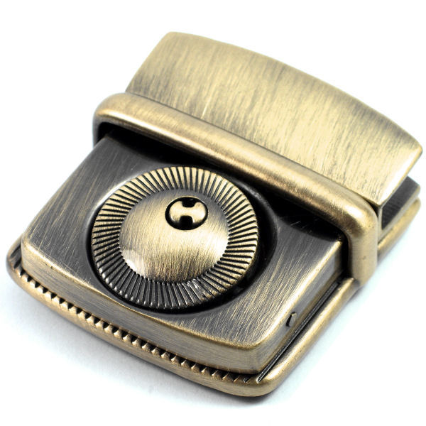 Tucktite fastener in Antique Brass finish