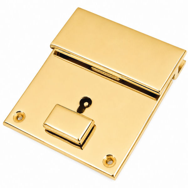 PREMIUM-Mappenschloss | vergoldet 24 kt