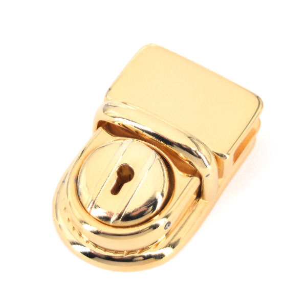 Steckschloss, massiv 26x44 mm | gold poliert