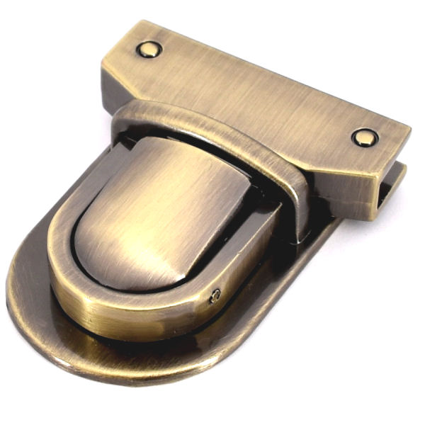 Tucktite fastener in Antique Brass finish