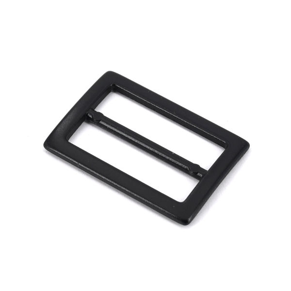 Schiebeschnalle, schwarz, für 25 mm