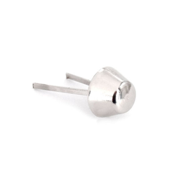 Bodengleiter Ø 11 mm | vernickelt