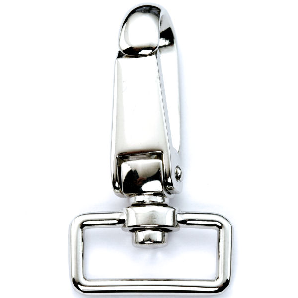 378-25-ni-8-TV-600-Luxus-DESIGN-hochwertiger-Karabinerhaken-Haken-Schliesse-25-mm-silber-nickel-chrom-Taschen-Mappen-Koffer-Lederwaren-OEM-Hersteller-shop Swivel Snap Hook 25 mm | nickel