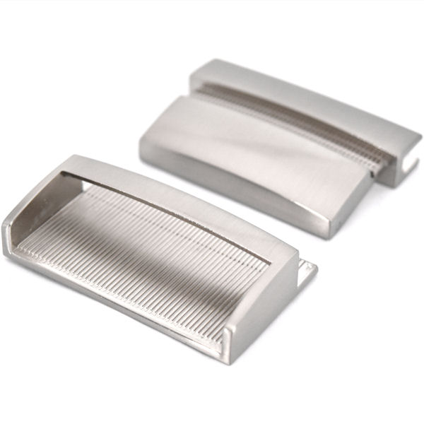 Tucktite fastener in Satin Chrome finish